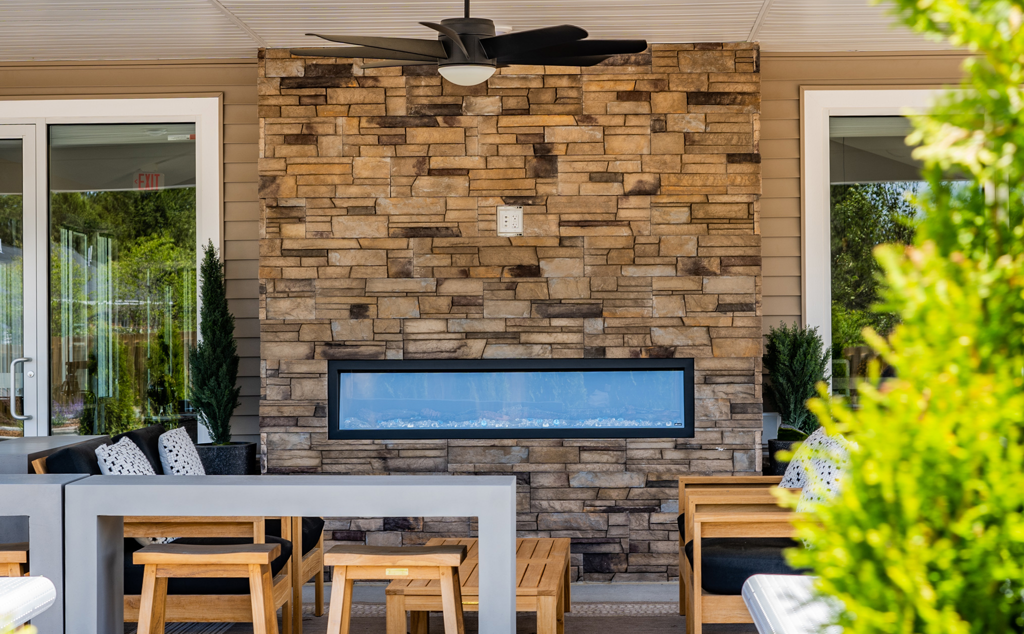 Pines45 &mdash; outdoor amenities